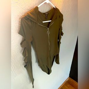 Long Sleeve Cut Out Bodysuit